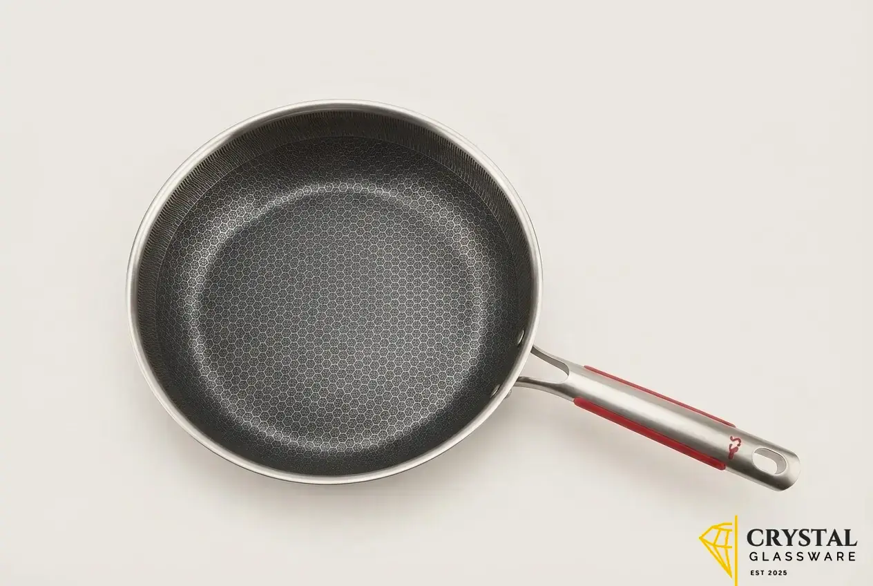 Imported single Laser Coated HoneyComb Frying Pan